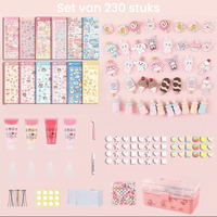 3D Sticker Design Set – StickerFun Creation Set-Set of 230 + FREE storage box-State of Style