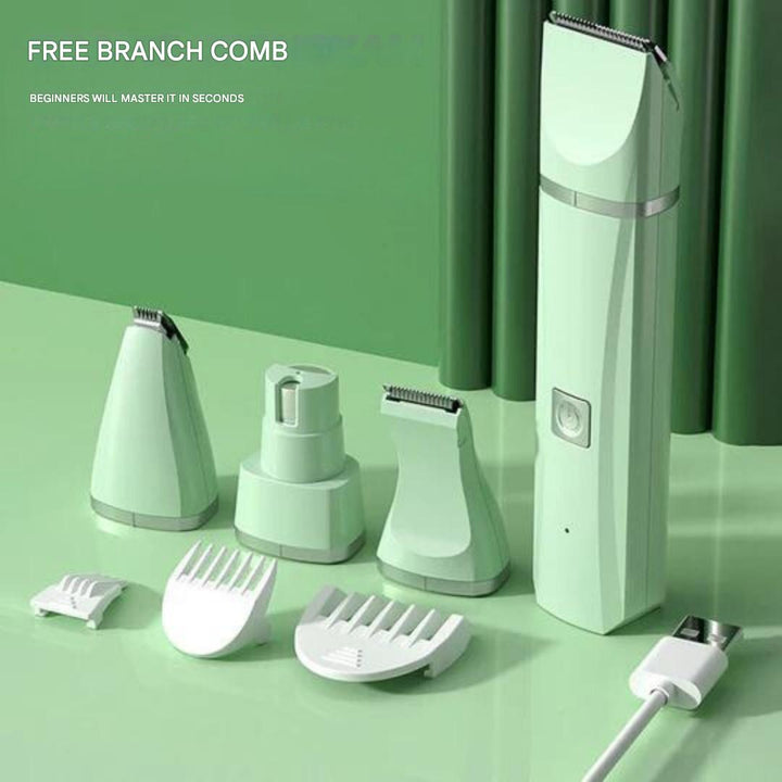 4-in-1 Pet Groomer - TrimMaster Pro-Green-State of Style