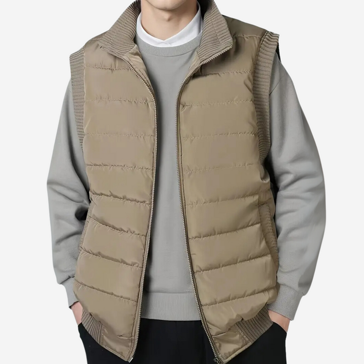 Men's Outdoor Gilet padded & water-repellent – Arvid