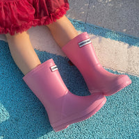 Children's solid-colour waterproof wellies – Noah