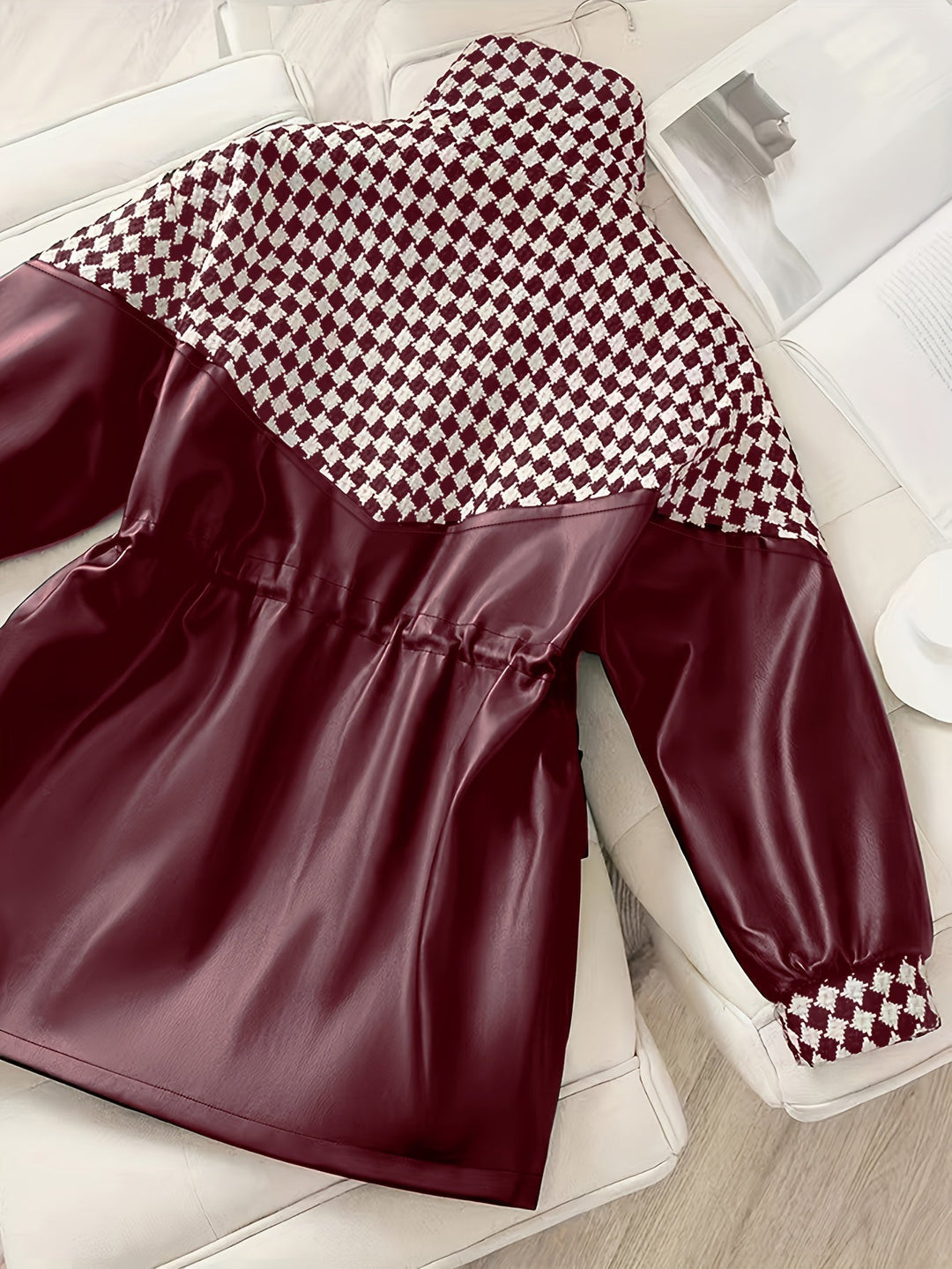 Ladies' plush jacket for autumn & winter – Maribel