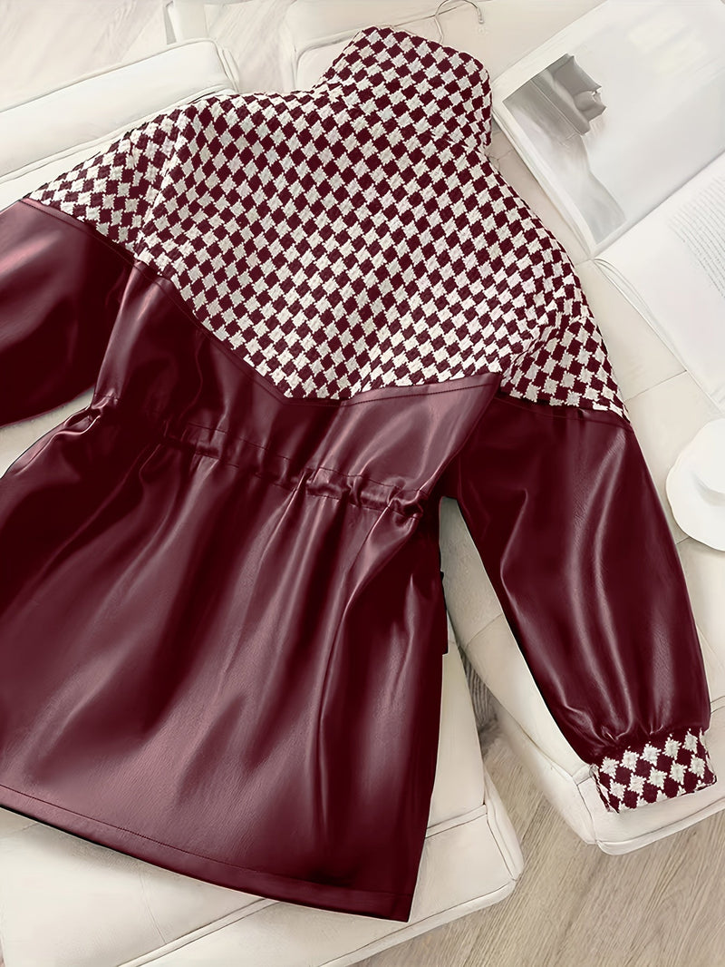Ladies' plush jacket for autumn & winter – Maribel