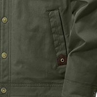 Men's Laid Outdoor Winter Jacket – Lined with Wool Lining – Danny