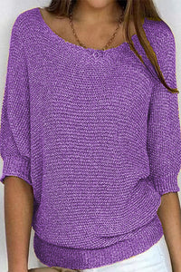 Batwing Sleeve Women's Sweater with Loose Fit – Mira