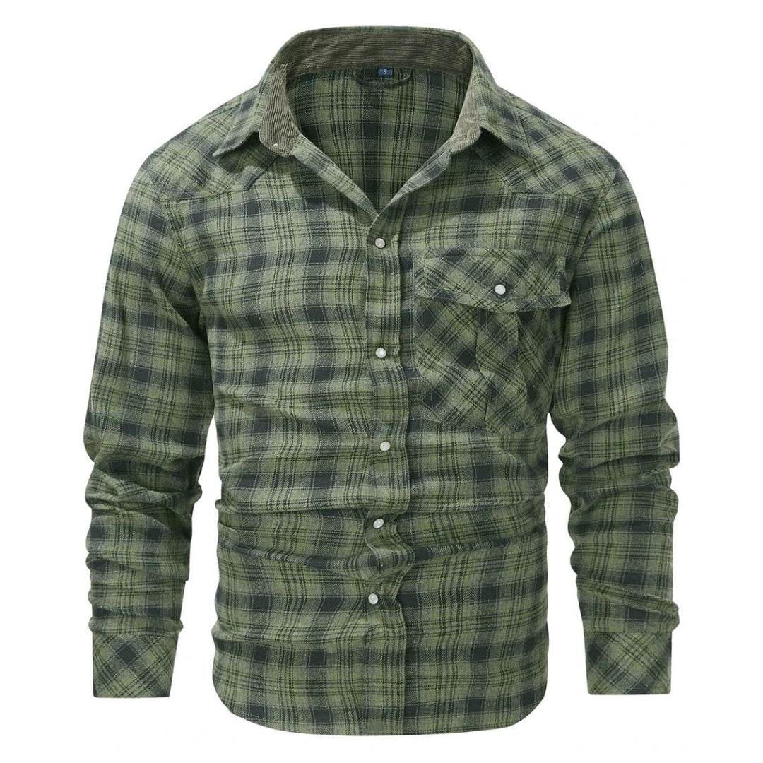 Checked men's jacket for autumn & winter – Tobias