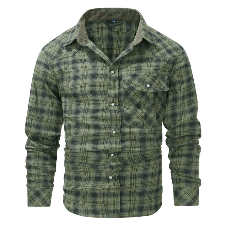 Checked men's jacket for autumn & winter – Tobias