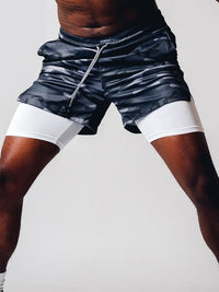 2-in-1 Summer Sports Shorts for Men – Felix