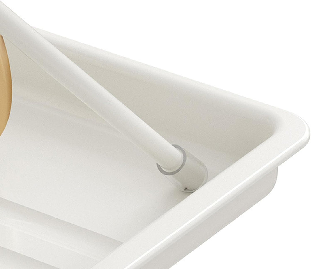 Folding Dish Drying Rack – 2-Tier Countertop Drainer with Detachable Tray – Kelvra