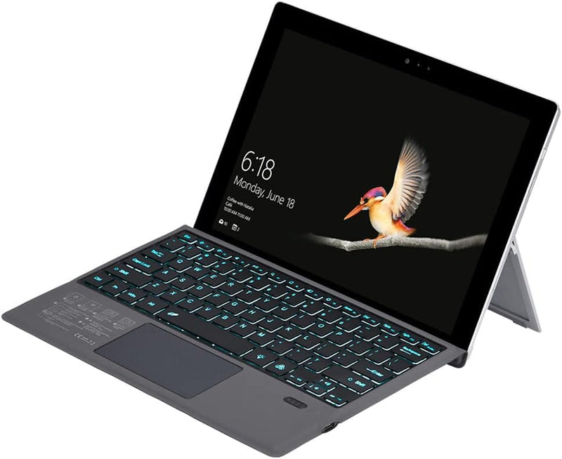 Wireless Bluetooth Keyboard with Backlight and Touchpad for Surface Pro – Nexora