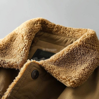 Men's Laid Outdoor Winter Jacket – Lined with Wool Lining – Danny