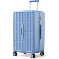 Airline-Approved 20" Carry-On Luggage with 3:7 Split & Triple-Layer PC Shell
