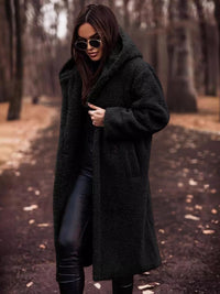 Women's trench coat with belt & double-breasted fastening – Clara