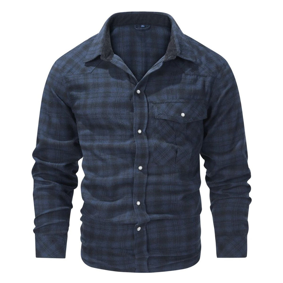 Checked men's jacket for autumn & winter – Tobias