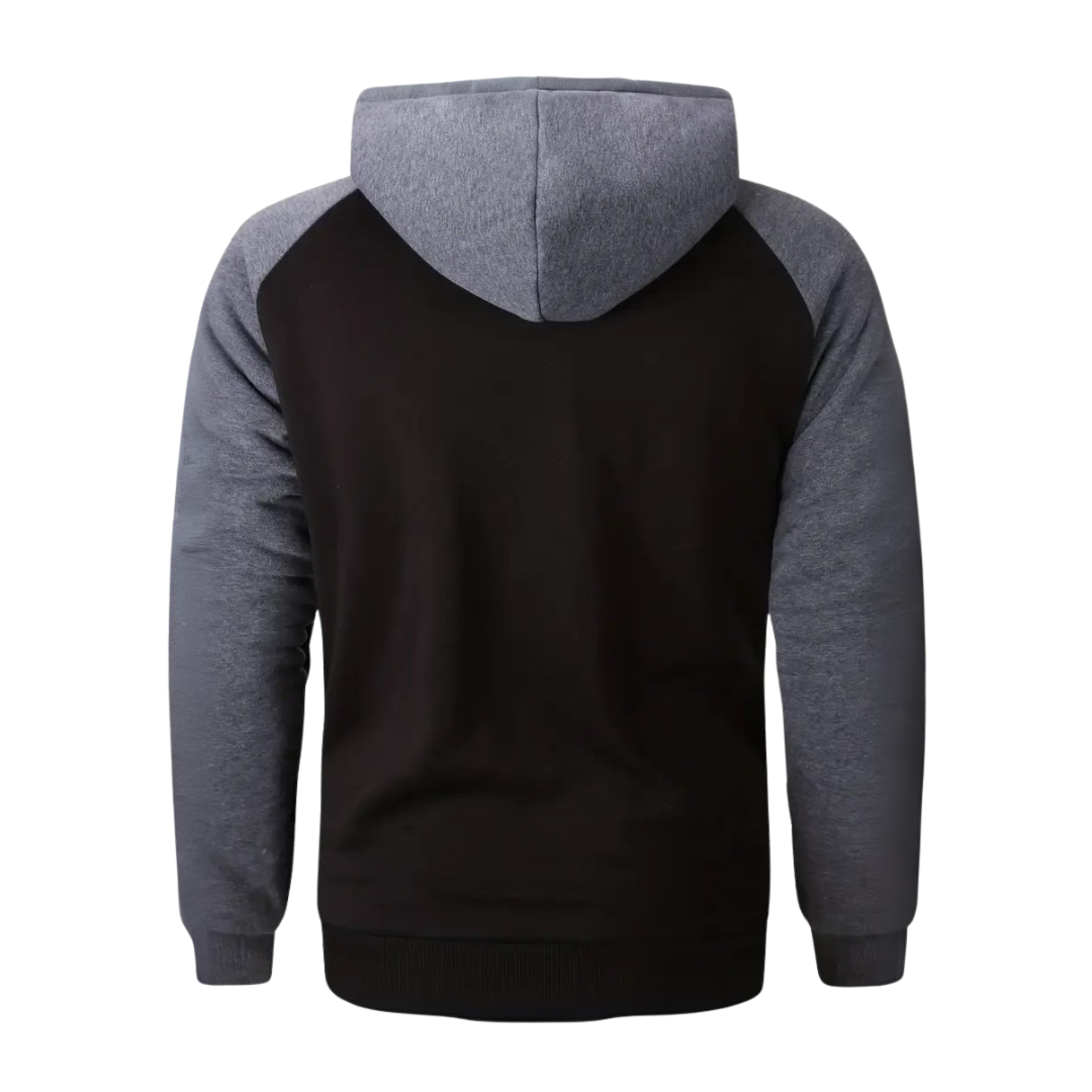 Men's hoodie lined with Sherpa fleece – Niels