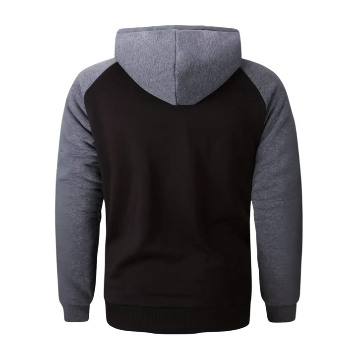 Men's hoodie lined with Sherpa fleece – Niels