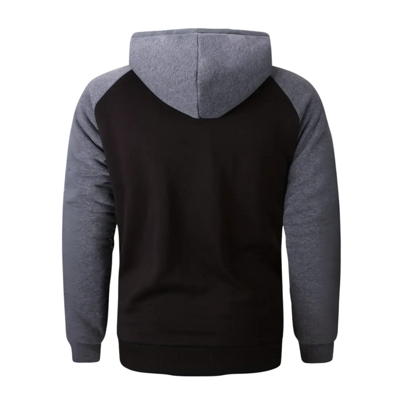Men's hoodie lined with Sherpa fleece – Niels