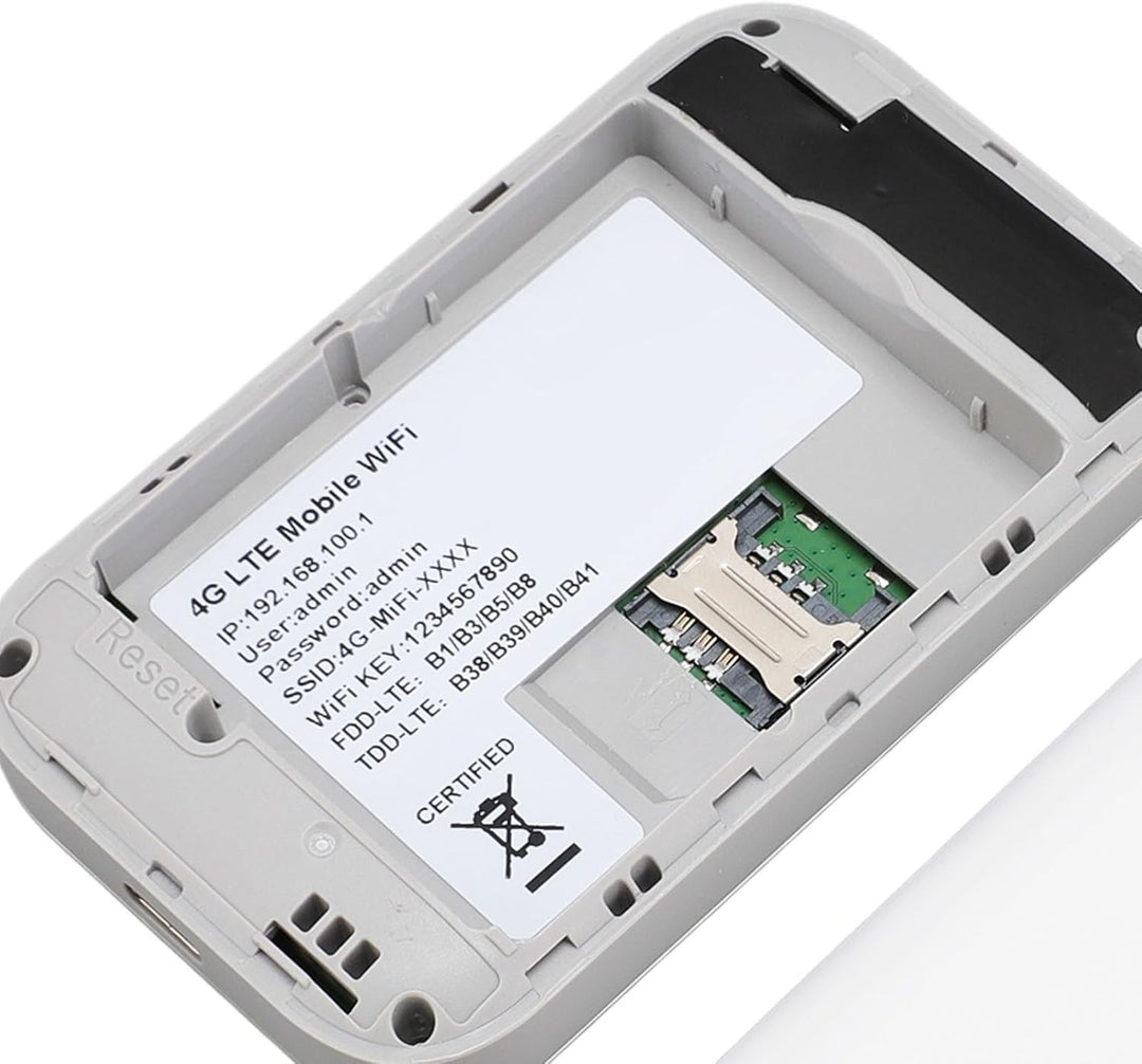 4G LTE USB WiFi Hotspot Modem with 300Mbps Speed and 3000mAh Battery – Netvora