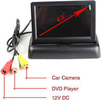 Wireless Car Reversing Camera with 4.3" (10.9 cm) LCD Monitor – ParkSafe