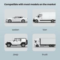 3 Speeds USB Car Cooling Fan & Headrest Mount – AutoBreeze (1+1 FREE)