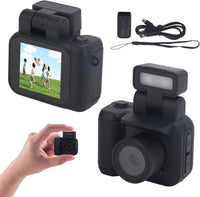 Mini Keychain Digital Camera with 1080P Video and Retro Design – Rivoma
