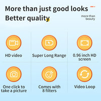 Mini Digital Camera 1080P Colour Screen and 100-Minute Battery – Lurevo (1+1 FREE)