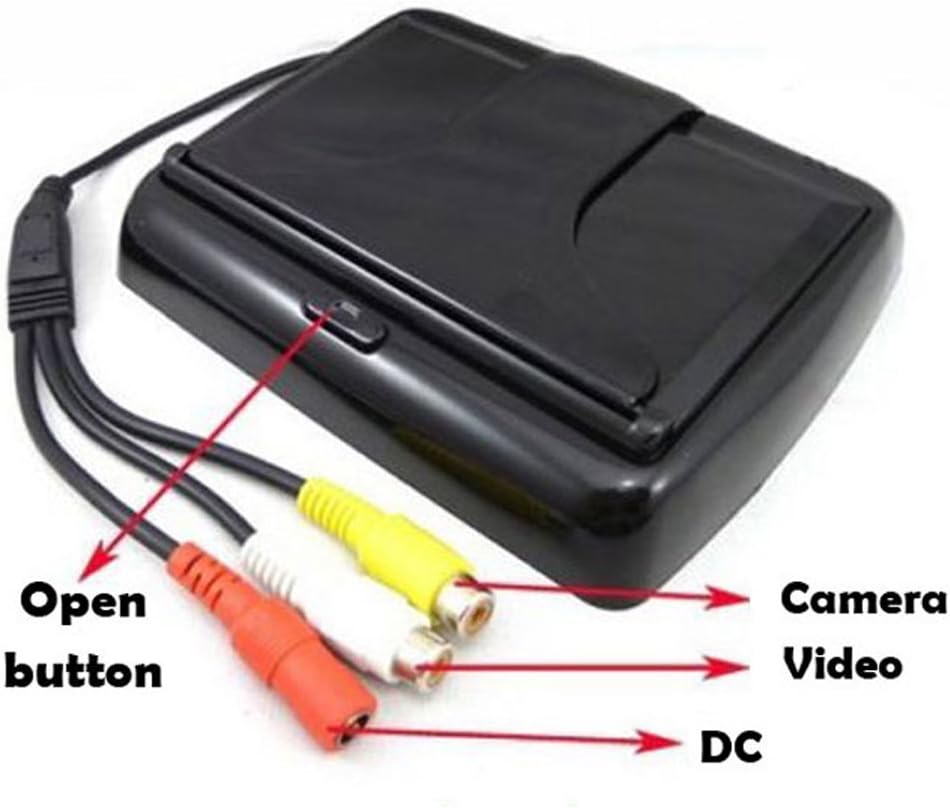 Wireless Car Reversing Camera with 4.3" (10.9 cm) LCD Monitor – ParkSafe