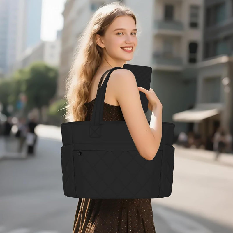 Professional Compartmented Work Bag – Large Capacity Laptop Case – Selvara