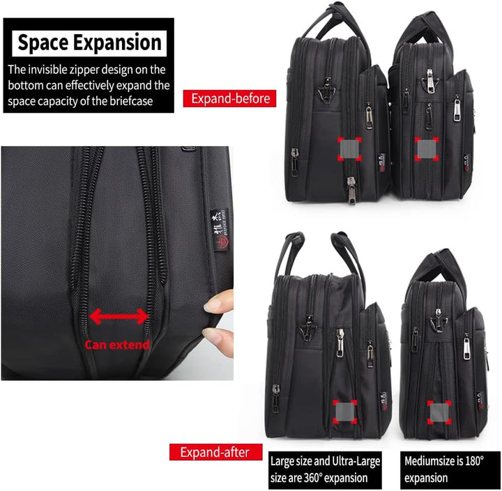 Men’s Canvas Laptop & Business Tote Bag