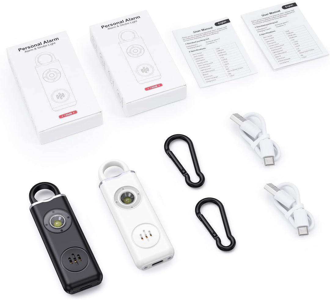 Personal Alarm Keychain 1+1 FREE – Veyora