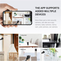 Mini Security Camera 4K WiFi Hidden Indoor Cam with Night Vision
