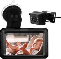 Baby Car Mirror with 1080P Camera & 4.3'' Screen – Solvian