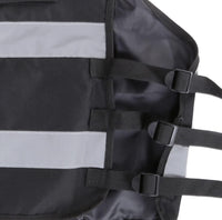 Adjustable Hi-Vis Security Vest with Reflective Tape M–XL