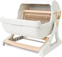 Automatic Odourless Litter Box with Open-Top Design – Felvora