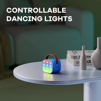 Portable Mini Karaoke Machine with Bluetooth Speaker & 2 Wireless Mics – Veylo
