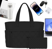 Professional Compartmented Work Bag – Large Capacity Laptop Case – Selvara