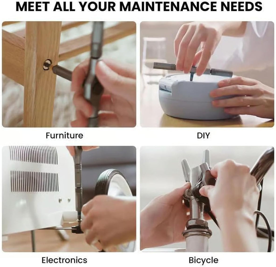 42-in-1 Magnetic Screwdriver Set – Precision Repair Tool Kit with Bits & Handle – Fixaro