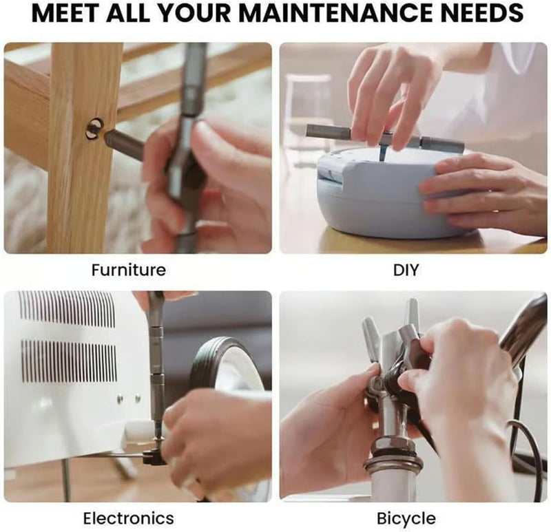 42-in-1 Magnetic Screwdriver Set – Precision Repair Tool Kit with Bits & Handle – Fixaro