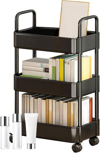 Rolling Utility Cart with Wheels & Handle – Veyora