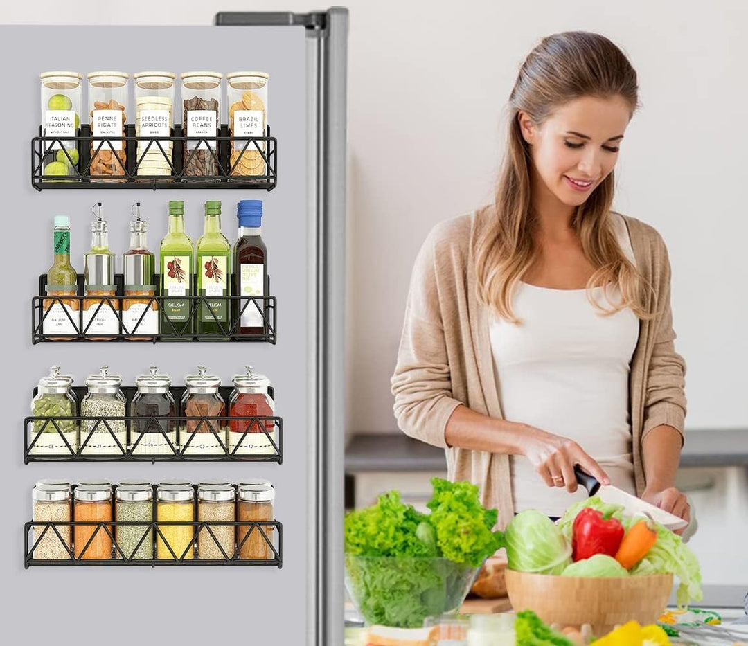 No-Drill Magnetic Spice Rack Set – Vespera