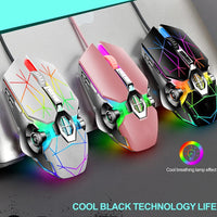 87-Key Mechanical Gaming Keyboard RGB Backlit Blue Switch