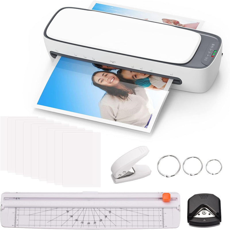 A3 Desktop Laminator Set with Hot & Cold Modes and 6-in-1 Functions – Lexaro