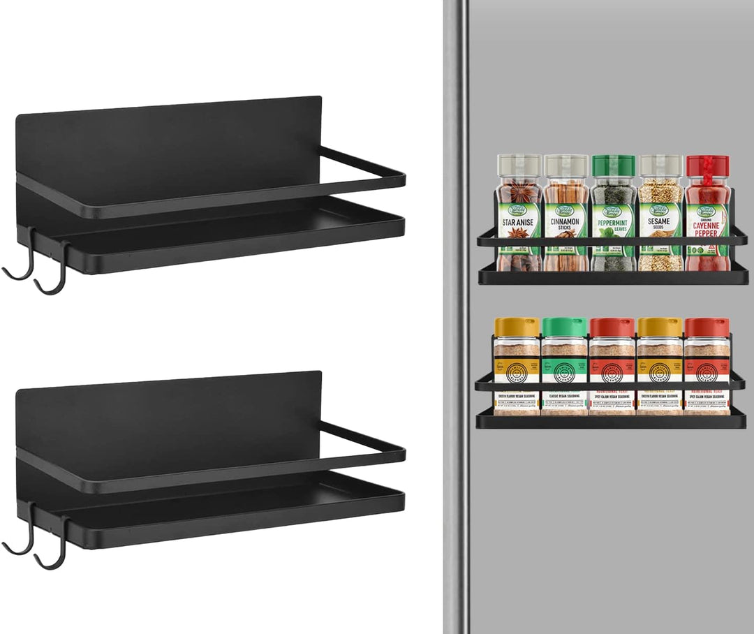 No-Drill Magnetic Spice Rack Set – Vespera