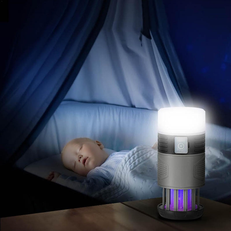 Solar Charging Fly Trap Light with UV Lamp – Zynora