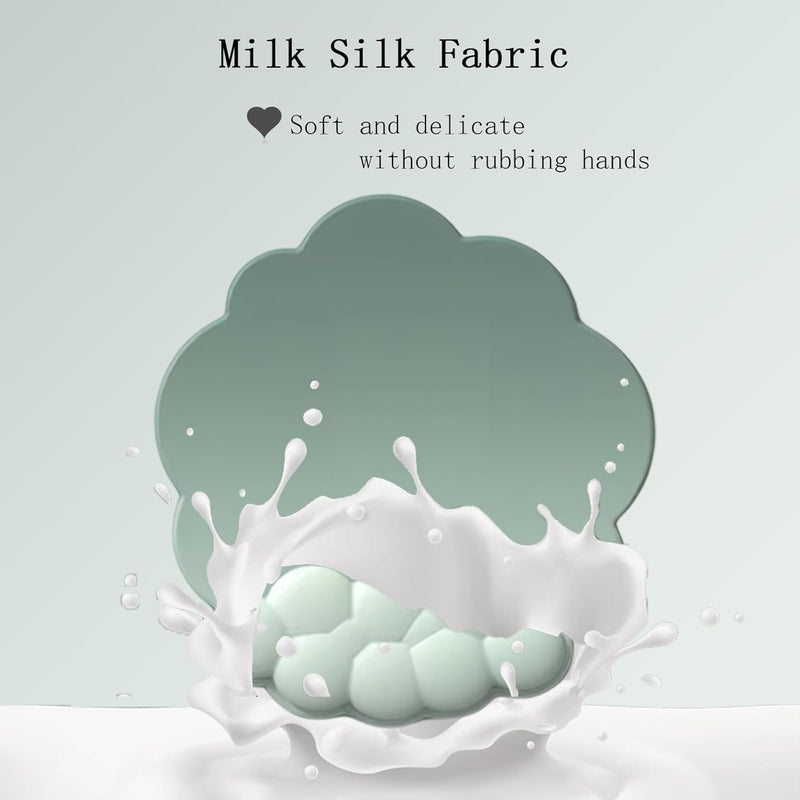 Cloud-Shaped Ergonomic Wrist Rest Set with Mouse Pad & Coaster – Zeyora