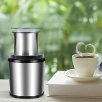 Electric Coffee & Spice Grinder with Removable Cup – BrewMate