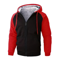 Men's hoodie lined with Sherpa fleece – Niels
