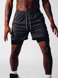 2-in-1 Summer Sports Shorts for Men – Felix