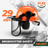 Forestry Safety Helmet with Face Shield & Ear Muffs – ArborMax