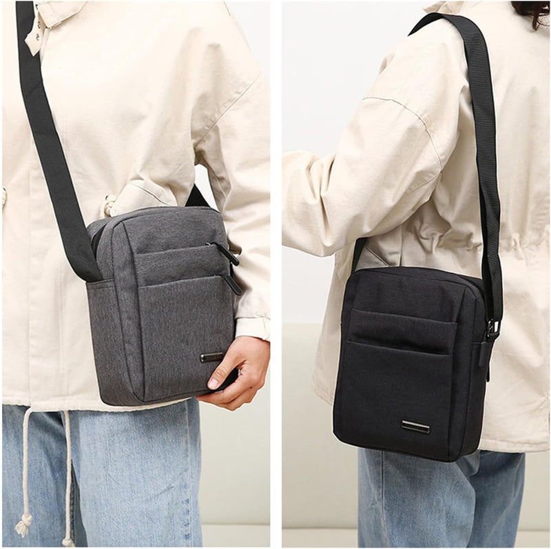 Men’s Waterproof Crossbody Sling Bag with Multiple Pockets – Corven