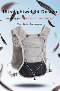 Ultra-Light Hydration Running Vest with 2L Water Bladder – Dravien